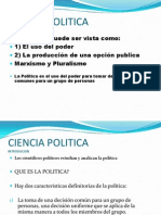 Ciencia Politica 1 Introduccion