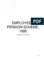 Employee'S Pension Scheme, 1995: (Updated As On 31.3.2008)