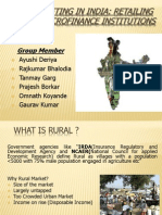 Rural Marketing in India - Final