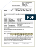 42crmo4 Raw Material Specification Document: Doc Ref CSMEP/RMSPC/0001 Date 24.08.2013 Issue Rev 1.0 Page No 1 of 4