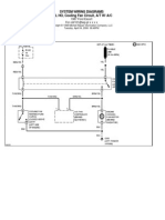 System Wiring Diagrams 1.9L HO, Cooling Fan Circuit, A/T W/ A/C