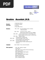 DR Ibrahim ASSEIDAT - Medicsindex Member Profile - 2009