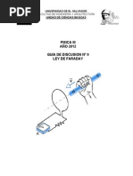 Discusión 9. Ley de Faraday