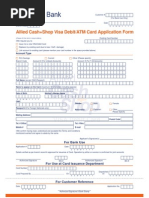 Account Opening Form