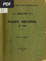 Boletín Del Museo Nacional de Chile #2, T.III. 1911