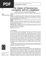 The Impact of Bureaucracy, Corruption and Tax Compliance: RAF 5,2 Ronald D. Picur and Ahmed Riahi-Belkaoui