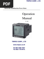 Digital Power Meter Manual MDM3100