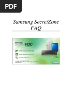 ENG - Samsung SecretZone FAQ Ver 2.0