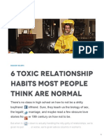 Toxic Relationships