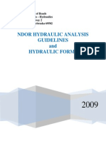 Hydraulic Guidelines & Forms