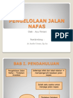 Referat - Pengelolaan Jalan Nafas