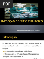 INFECÇÃO DO SÍTIO CIRÚRGICO-aula4