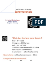 A Brief Foray Into The World of Nano Materials by Sarbari Bhattacharya