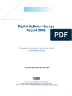 R@D 4 - Digital Activism Survey Report 2009