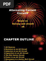 Alternating Current Circuits Based On Serway and Jewett 6ed