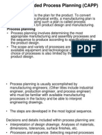 Computer-Aided Process Planning (CAPP)