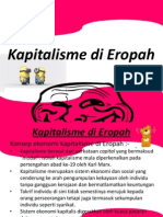 Sejarah - Kapitalisme Di Eropah