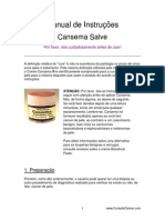 Cansema Manual Instrucoes