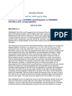 PEOPLE OF THE PHILIPPINES, Plaintiff-Appellee, vs. FERNANDO SULTAN y LATO, Accused-Appellant