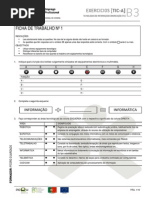 TIC A - Fichas de Trabalho