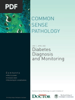 Diabetes Diagnosis and Monitoring, April 2002 Author Peter Colman