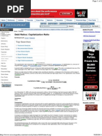 Debt Ratio - Capitalization Ratio