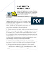 Lab Safety Guidelines