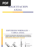 Solicitacion Axial