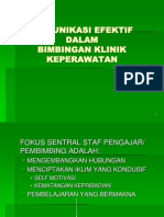 Komunikasi Efektif Dalam Bimbingan Klinik