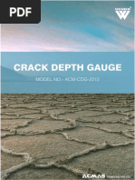 Crack Depth Gauge