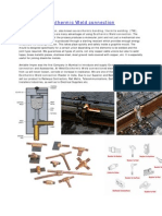 Exothermic Weld Connection Cable To Rebar