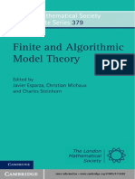 Finite and Algorithmic Model Theory