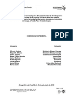 Informe Preliminar de La Investigación Del Accidente Fatal de 73 Trabajadores