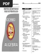 Algebra Ficha Cepru 2010