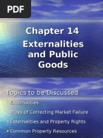 Externalities and Public Goods