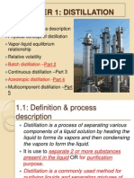 Chapter 1 Distillation