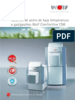 Calderas de Acero de Baja Temperatura A Gas/gasóleo Wolf Comfortline CNK