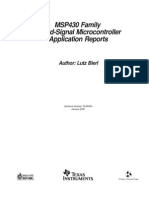 MSP430 Mixed-Signal Microcontroller Application Reports