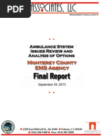 Monterey County EMS Final Report