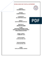 Practica N°1 de Sintesis de Eteres