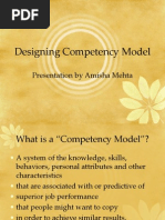 Designing Competency Model