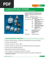 Fusibles Tabla Marca Siba-Castellano