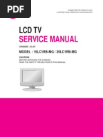 Manual de Servicio TV LCD LG Modelos 15LC1R Y 20LC1RB-MG