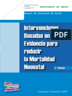 Intervenciones Basadas en Evidencia para Reducir La Mortalidad Neonatal