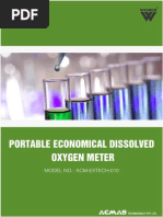 Portable Economical Dissolved Oxygen Meter