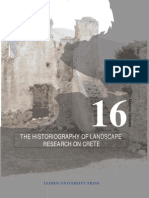 Gkiasta M., The Historiography of Landscape Research On Crete, Leiden 2008