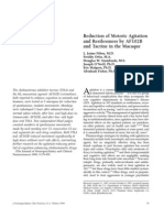 Reduction of Motoric Agitation and Restlessness by AF102B and Tacrine in The Macaque