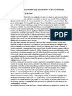 Apariţia Aşezărilor Rurale de Tip Vicus În Dacia Romană