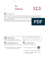 Parametric Differentiation