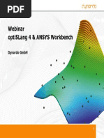 Webinar OptiSLang4 Ansys WB